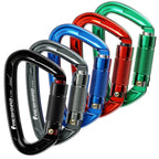 25kn Autlocking Climbing Carabiner UIAA/CE Approved