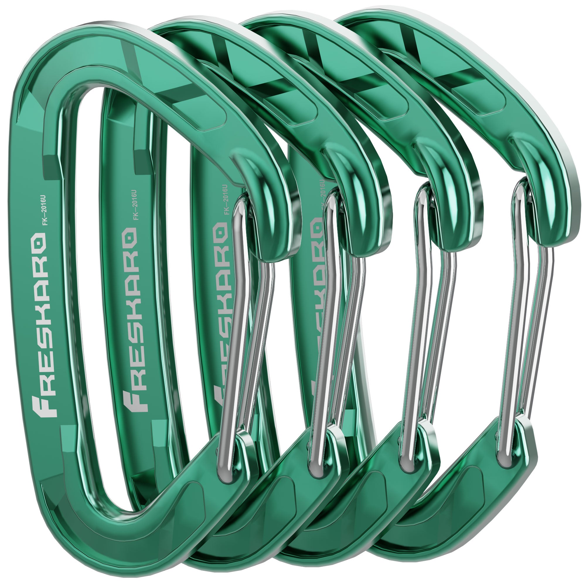 Large Multi Pack 15kN Wiregate Carabiner Clip