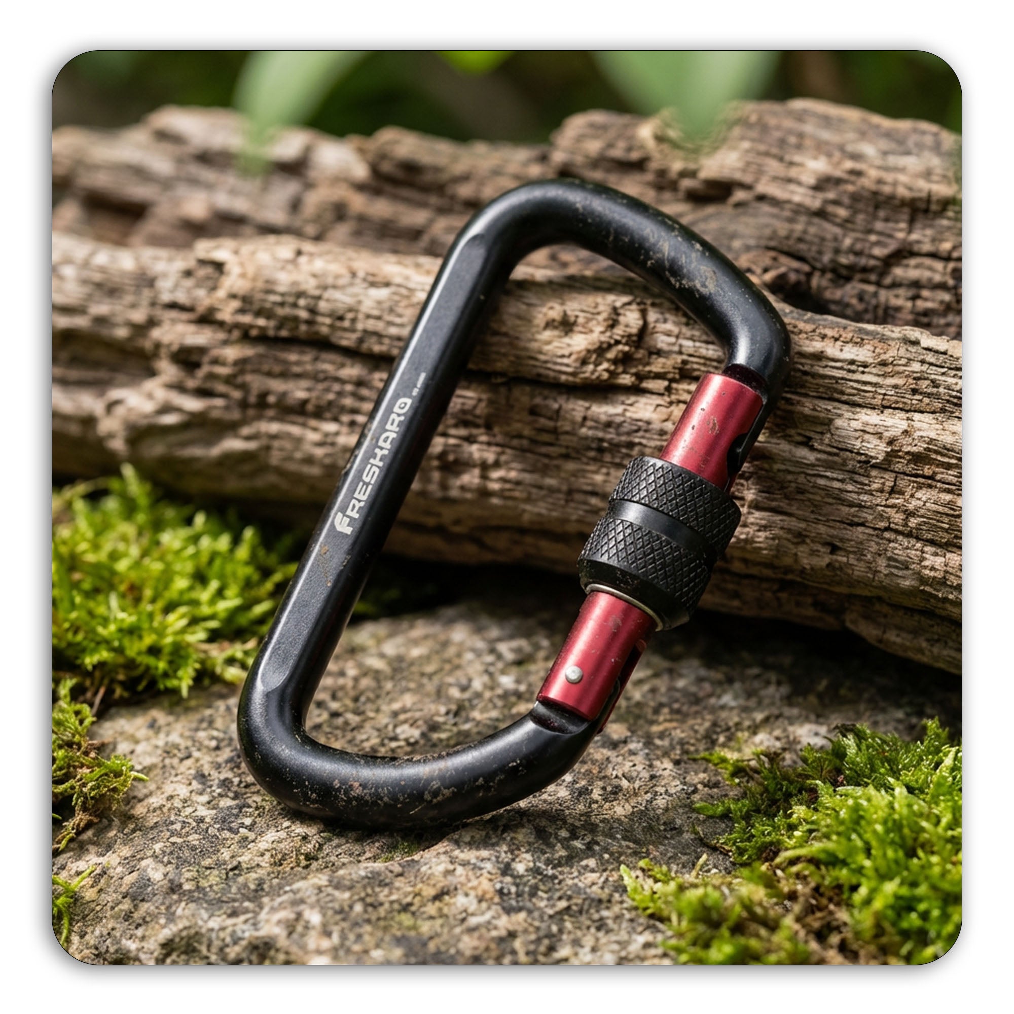 Ultimate Easy use 12kN Screwgate Carabiner Clip