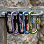 Ultimate Easy use 12kN Screwgate Carabiner Clip