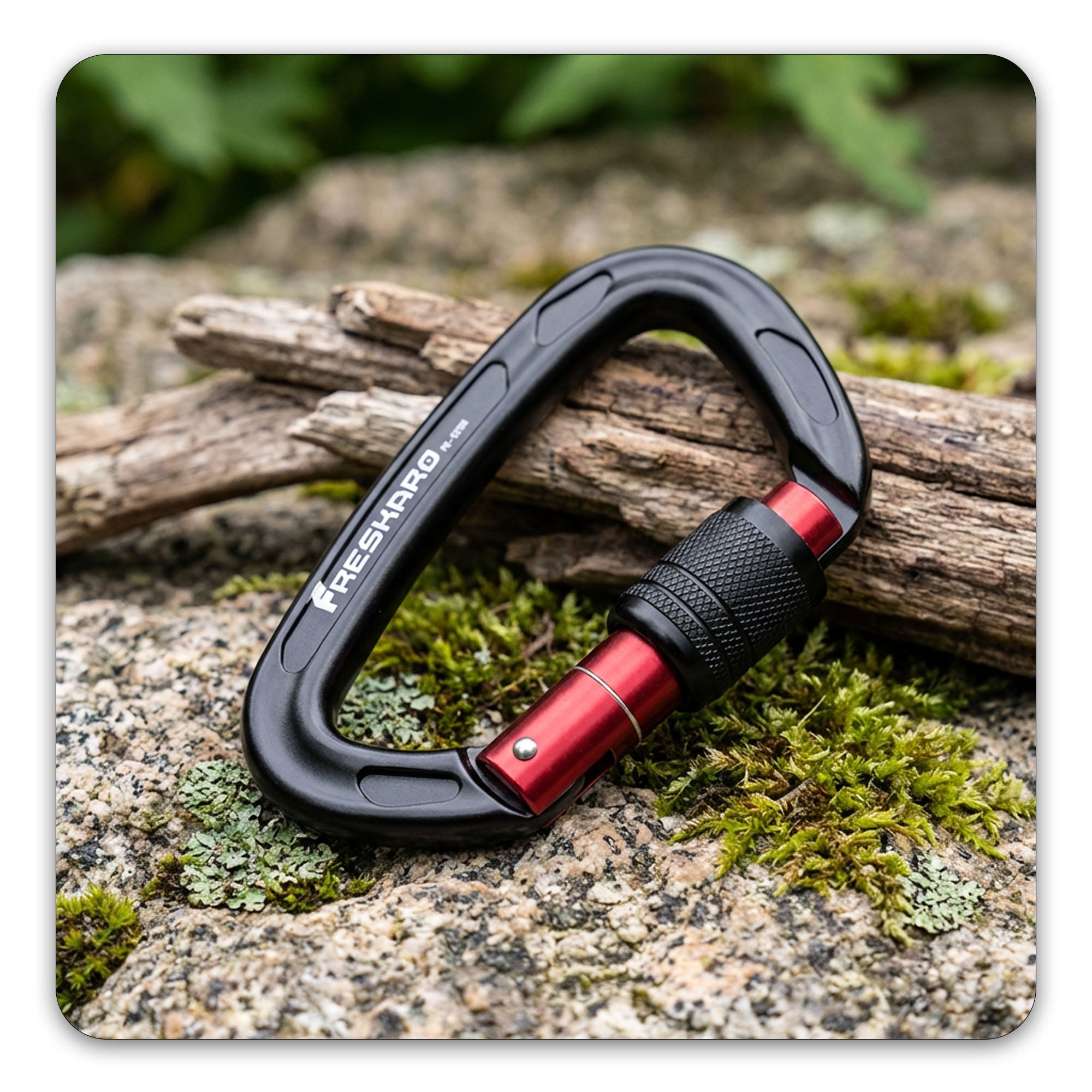 25kN Screw Lock Carabiner Clip climbing Approved