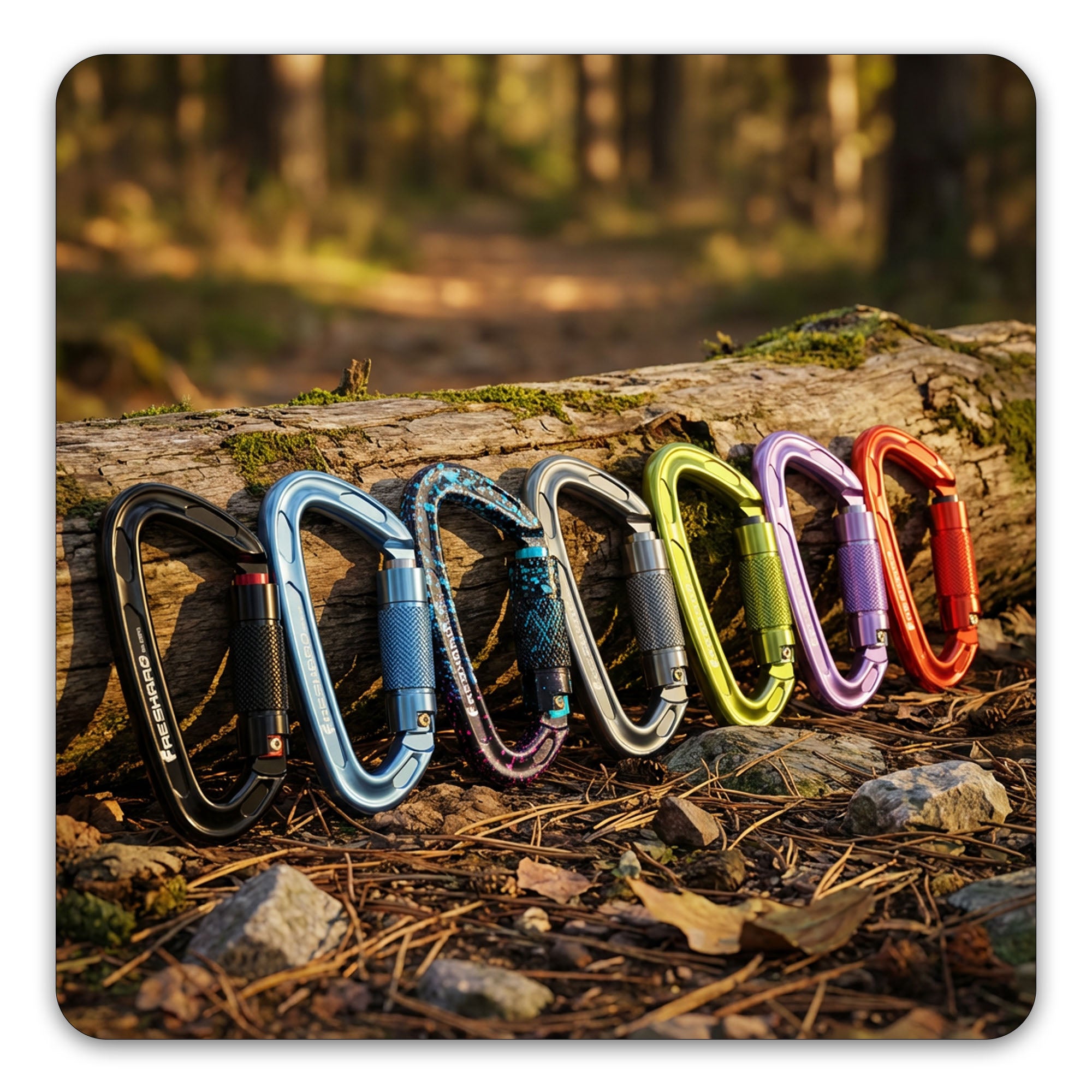 25kn Autlocking Climbing Carabiner UIAA/CE Approved
