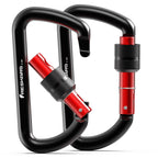Ultimate Easy use 12kN Screwgate Carabiner Clip
