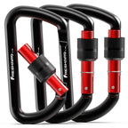 Ultimate Easy use 12kN Screwgate Carabiner Clip